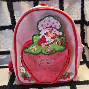 NEW Strawberry Shortcake Retro 80's Pink Mini Backpack Purse